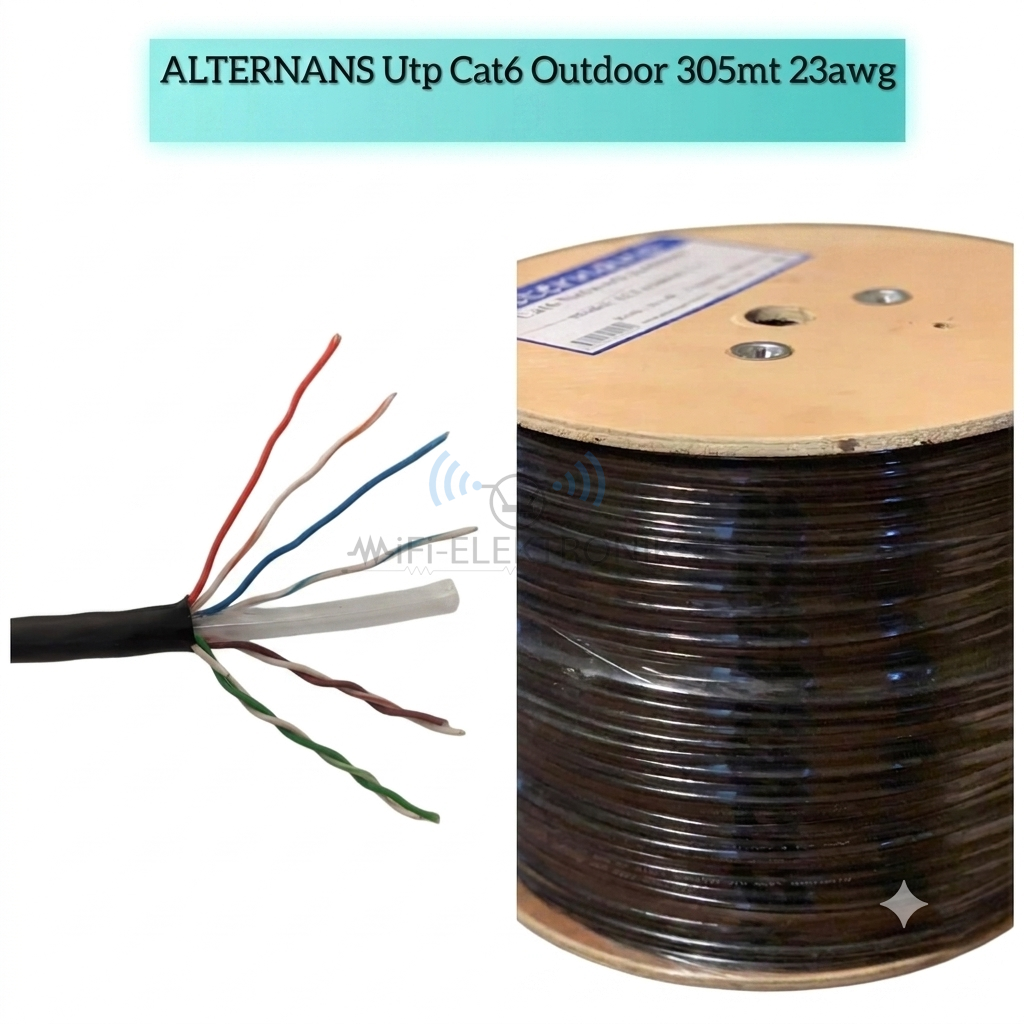 ALTERNANS KABLO UTP CAT6 OUTDOOR 305 MT 23AWG