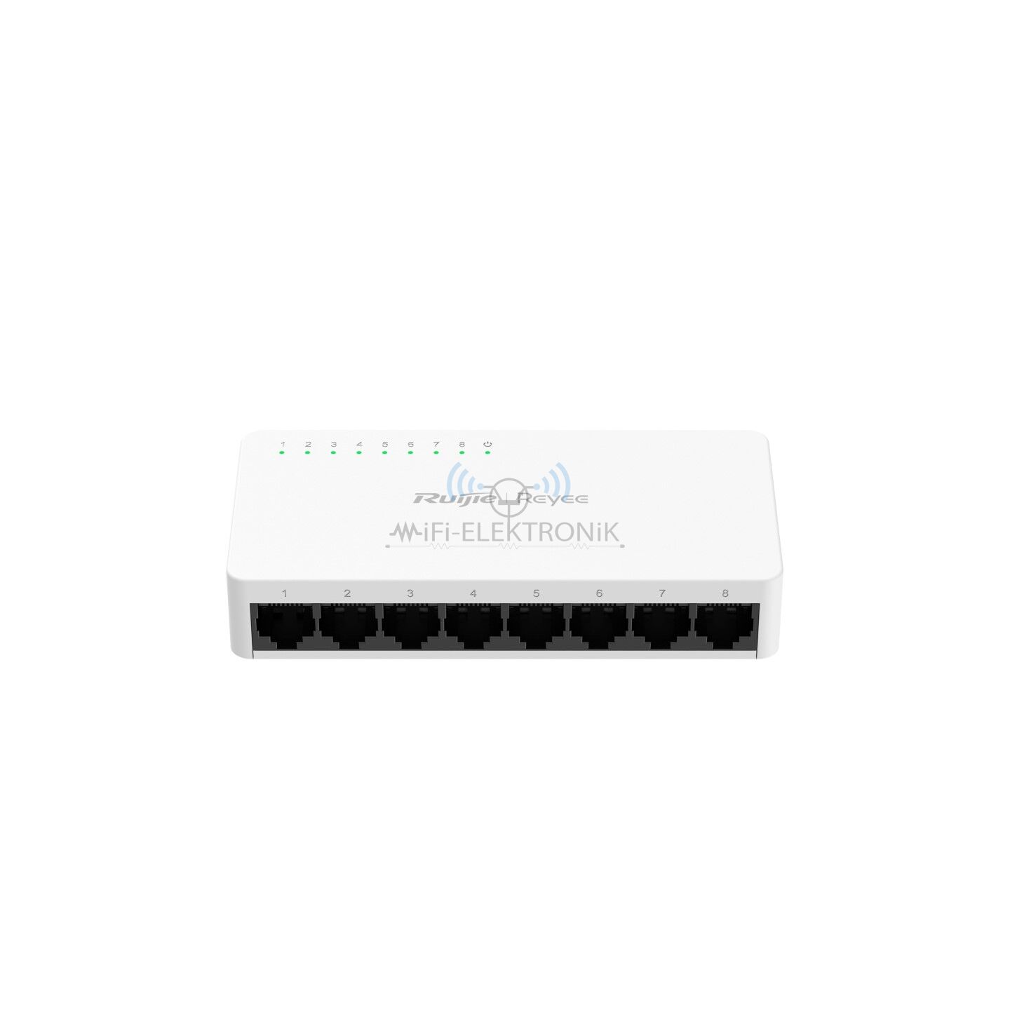 RG-ES08G-L, 8-Portlu 10/100/1000 Mbps Yönetilmeyen tak çalıştır swtich